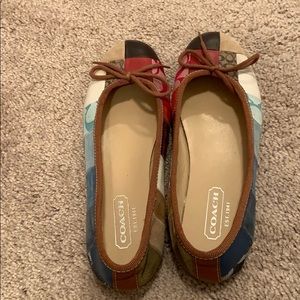 Coach ballet slippers